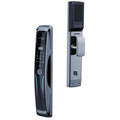 Fully automatic 3d face recognition smart door lock - remote electronic keypad, home video intercom fingerprint lock - direct from the factory