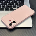 Suitable for apple 17pro mobile phone case morandi pure color instantly becomes large window soft and skin-friendly iphone18 soft case