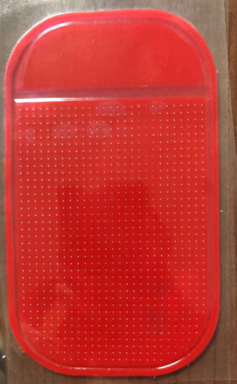 Car anti-slip mat, thickened and oversized silicone pad for dashboard, high-temperature resistant, interior phone holder mat