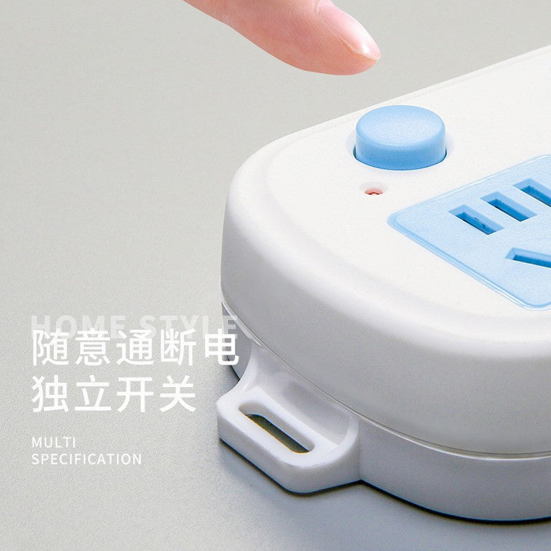 Plug household porous power strip multi-plug wholesale new national standard plug-in board socket dormitory with wire multi-function plug-in board