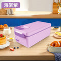 Heated lunch box - quick & convenient for busy professionals - electric lunch box - 304 stainless steel - rechargeable