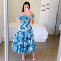 spring/summer new arrivals:  cross-border fashion - european & american style dresses, artistic french-inspired fresh prints, trendy women's apparel