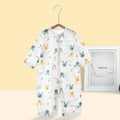 Newborn long-sleeve romper, baby pure cotton pajamas, air conditioning suit, infant lightweight breathable onesie, crawling suit, summer outfit