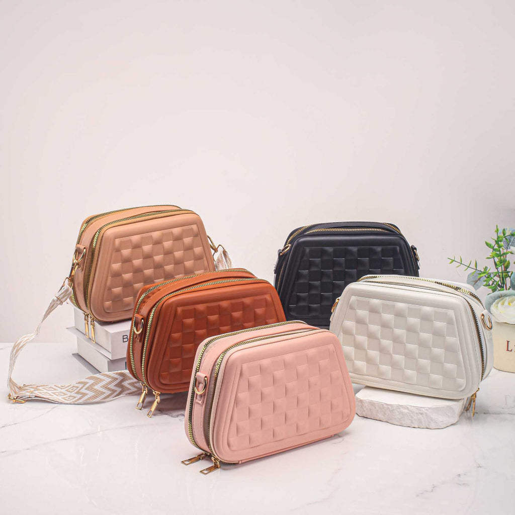 Customized small bag women's 2025 new trendy fashion portable box cosmetic bag square shoulder messenger bag women's bag