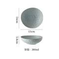 Japanese retro stoneware ceramic tableware restaurant hotel business dessert bowl soup bowl pasta bowl good-looking kiln bowl