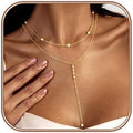 European and american amazon cross-border flower simple clavicle chain european and american diamond pendant-free adjustable necklace fashion accessories