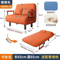 Folding sofa bed - space-saving, multi-functional bed for small apartments & balconies - convertible bed, extendable pull-out sofa bed with metal frame for living rooms