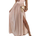 Y9338  cross-border summer new arrivals: european and american style fashionable elegant dress - sequin patchwork sleeveless gown