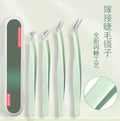 Glitter type grafted eyelash tweezers eyelash curler false eyelash tweezers eyelash tweezers poppy high precision factory wholesale