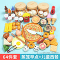62 pieces of chinese and western food