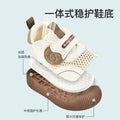 New baby sandals for boys, summer first walker shoes, 0-2 years old infant anti-slip soft sole mesh shoes for babies and toddlers, baby girl shoes