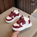 Kids' athletic shoes -  spring/autumn collection: boys' high-top sneakers, toddler & baby soft-soled non-slip shoes, girls' white sneakers