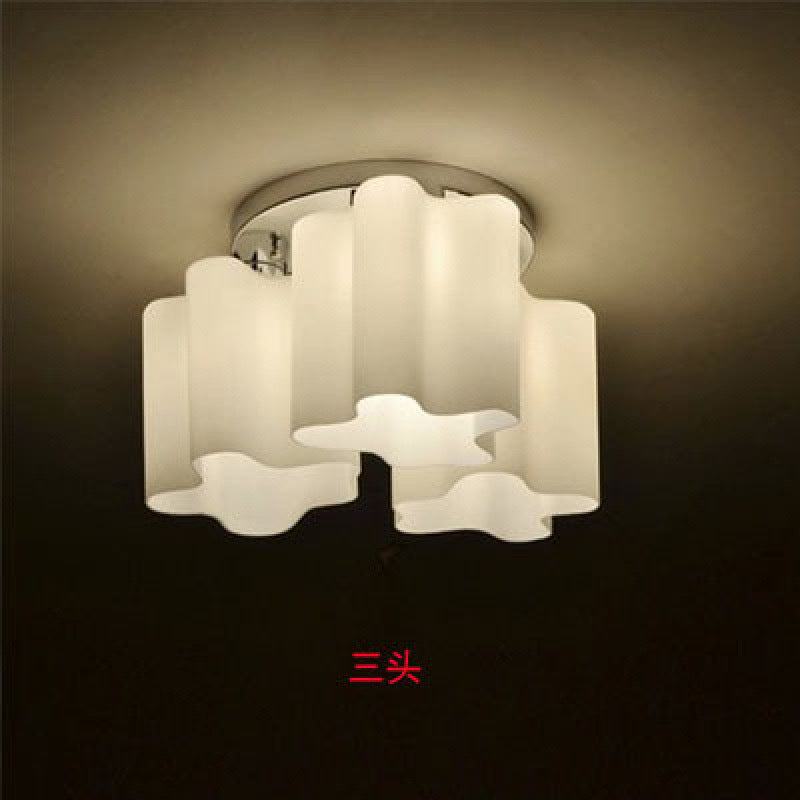 Cloud ceiling light living room lighting Italian minimalist belt designer model room villa staircase dining room light