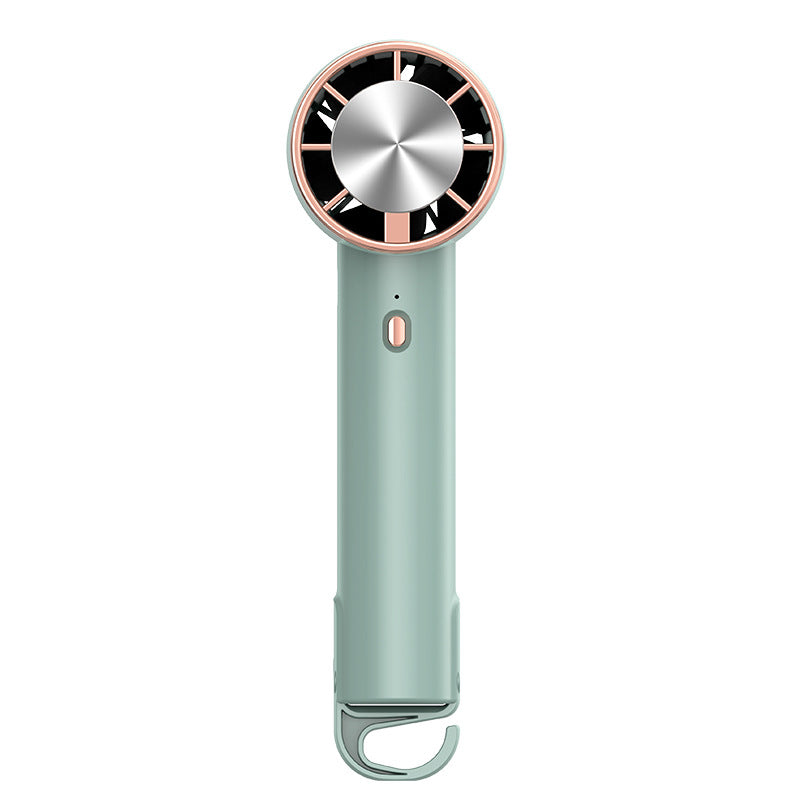New outdoor handheld cooling fan - usb powered, desktop & portable with carabiner clip - ice cooling fan wholesale