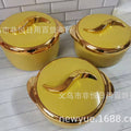 1set cross-border hot selling factory direct sales fresh-keeping lunch box thermal insulation bucket thermal insulation box plus stainless steel for home picnic fresh-keeping