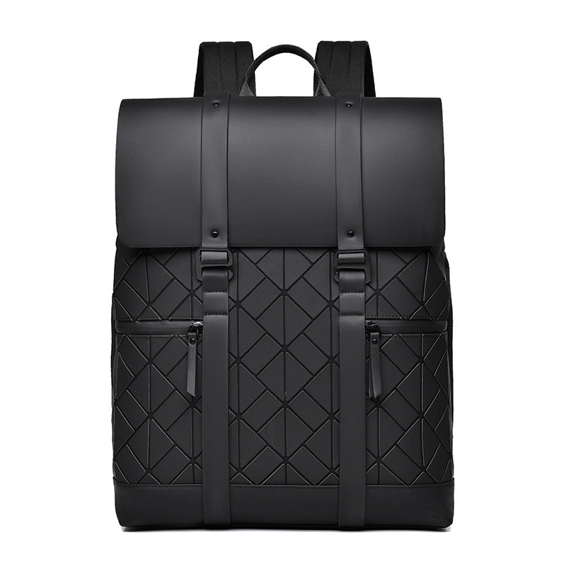 New diamond backpack college student fashion computer backpack large capacity men's high sense commuter backpack wholesale