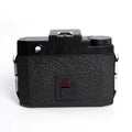 Holga 120n color film camera - leaky master, black plastic resin slr, compatible with color flash
