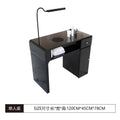New arrival marble iron porcelain surface turbine manicure table and chair suit economical single and double multi-functional odor-free carbon steel paint