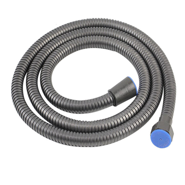 Stainless steel shower hose, shower hose, explosion-proof rain nozzle, water pipe gun, gray metal hose