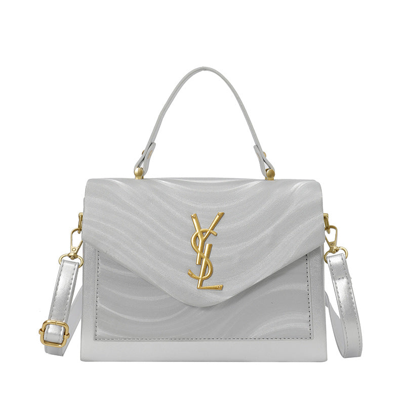 2025 new women's retro small square bag ladies shoulder crossbody commuter messenger bag trendy letter box bag - export quality