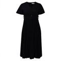 D135t exportv neckruffle sleeve cross-border plus sizepleated africanladieswearfashion cross-border dress