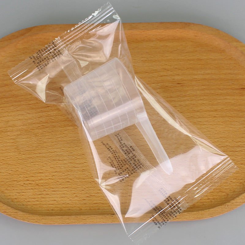 Individually wrapped 70ml plastic measuring spoons - suitable for fertilizer, pesticide, laundry detergent, feed, and non-edible water (70g capacity)