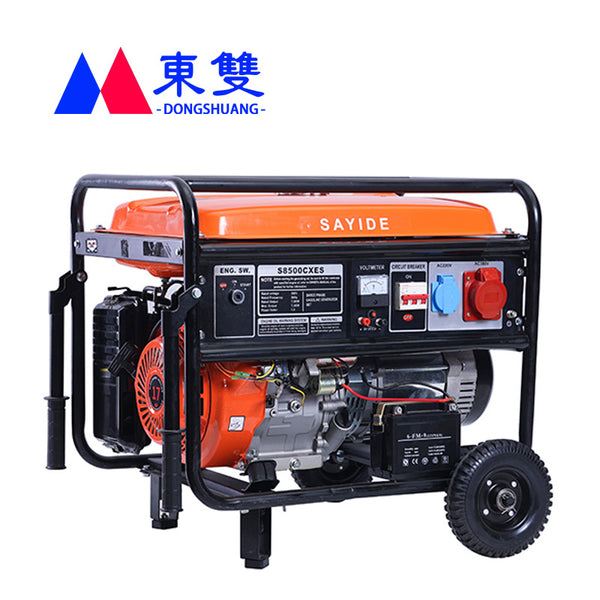 Gasoline generator household small unit 220V single-phase 380v three-phase double voltage outdoor construction site