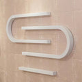 Nail salon iron u-shaped wall-mounted display rack for nail polish and nail art supplies - wall-mounted storage shelf