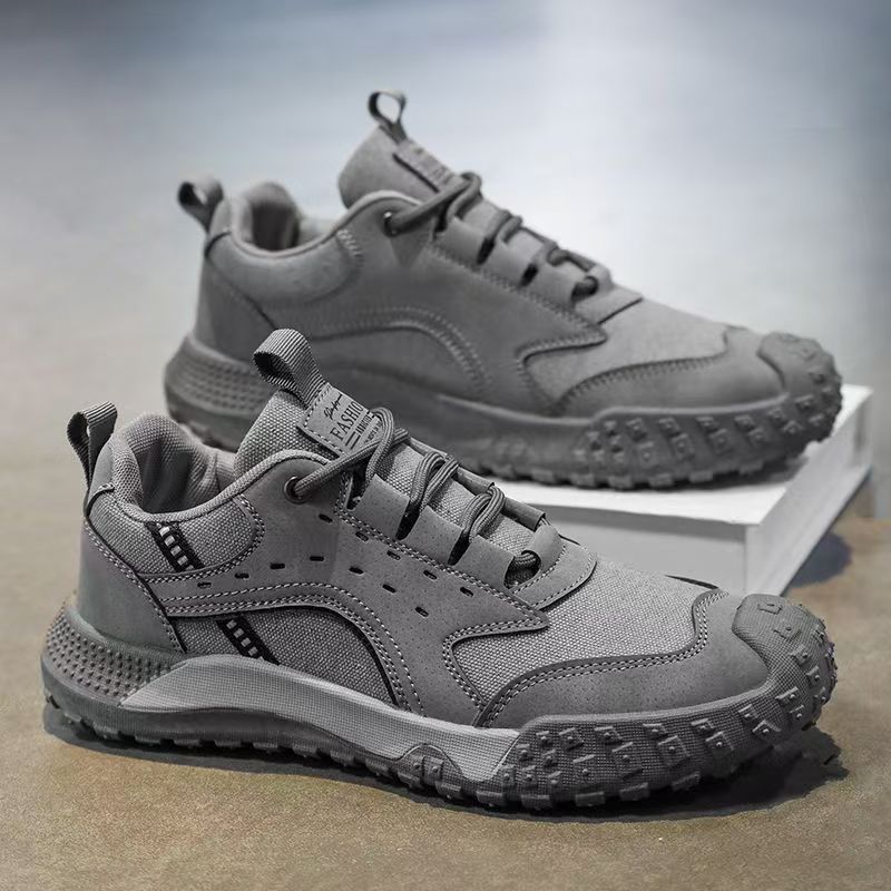 Spring casual shoes men's fashion best selling shoes men's shoes breathable sneakers hiking trendy men's shoes sports outdoor construction site