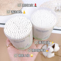 Keqi boxed 200 double-headed dual-use boxed sanitary cotton swabs for daily cleaning and disposable cotton swabs before makeup
