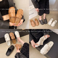2025new arrivalfashion mule toe slippers women's outwear lazy slippers casual flatseasiest for matchelegantpopular half cover