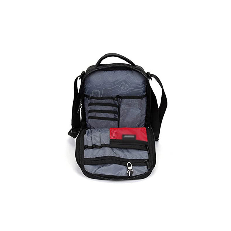 Cross-border popular men's messenger bag casual simple shoulder bag Oxford cloth diagonal span bag men's bag mobile phone bag mini bag