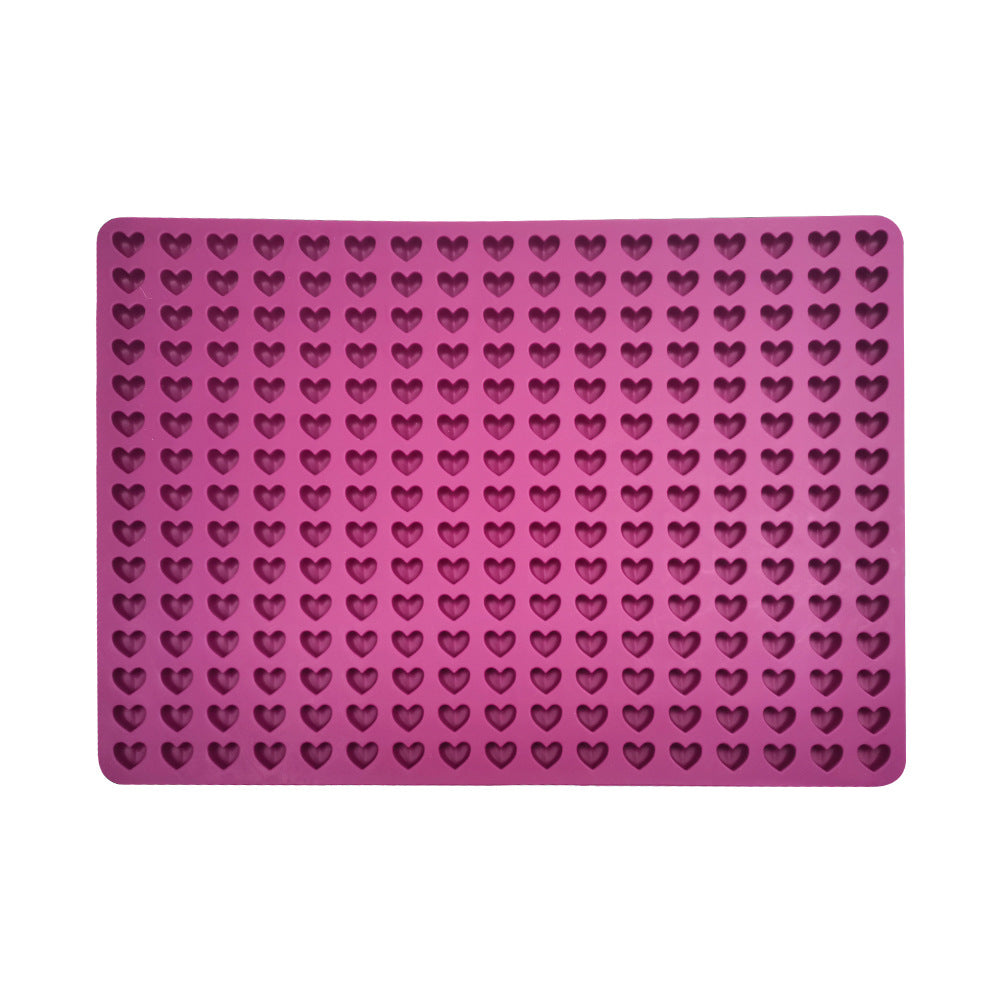 Drain silicone pad High temperature resistant barbecue pad Kitchen baking pet biscuit mold Chocolate fondant mold Food grade