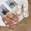 2026 flip-flops new arrivalk-styleretroeasiest for matchflats one-line slippers outwearcasual beach flip-flops women