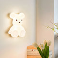 Modern minimalist cream style  new bedroom bedside lamp wall lamp creative cartoon children's room eye protection lamp