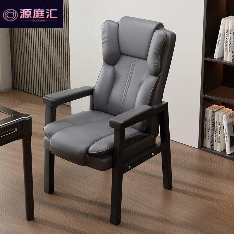 Chair mahjong chair chess and card room special comfortable long sitting sofa chair soft package for home four sets of mahjong machine stool