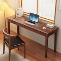 Solid wood desk office light luxury computer desk bedroom with drawer bench desk middle school student home writing desk