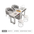 140cm multi-function (single table) + octagonal chair + bubble chair