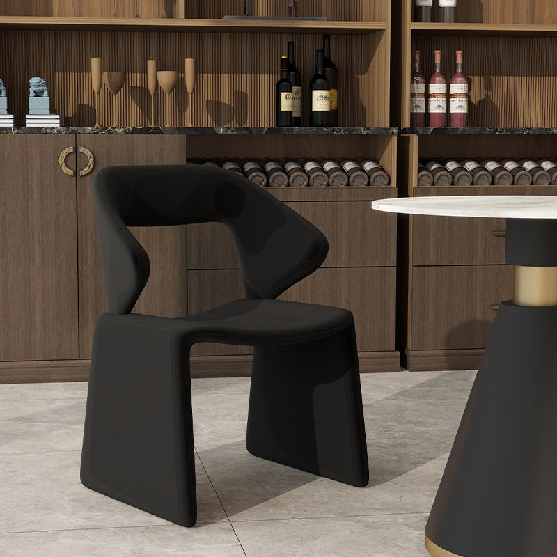 Milo sales office reception desk set - table and four chairs for consultations, modern style for photography studios, business hotels, and dining