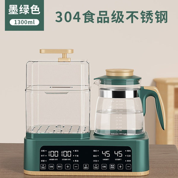 Bottle sterilizer, warm milk, warm milk, heating baby thermostatic pot, three-in-one automatic drying, two-in-one thermal insulation, one
