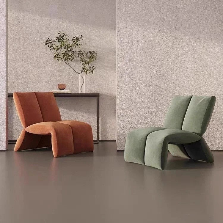 Accessible luxury modern living room designer single lazy sofa chair hotel beauty salon rest reception balcony casual chair