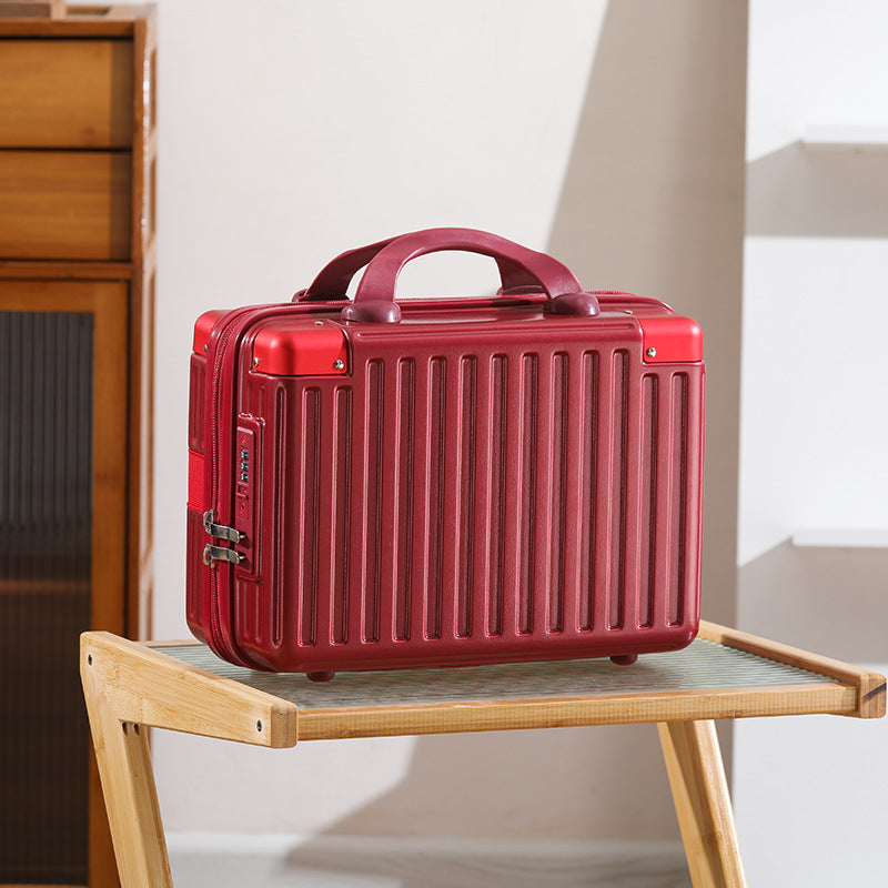 New Password Suitcase Men's and Women's Gift Box 14 Inch Mini Cute Cosmetic Case Suitcase Storage Box