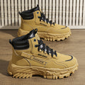 Men's shoes: new autumn 2025 men's martin boots - trendy, versatile, workwear-style, slip-resistant, wear-resistant desert bumblebee boots