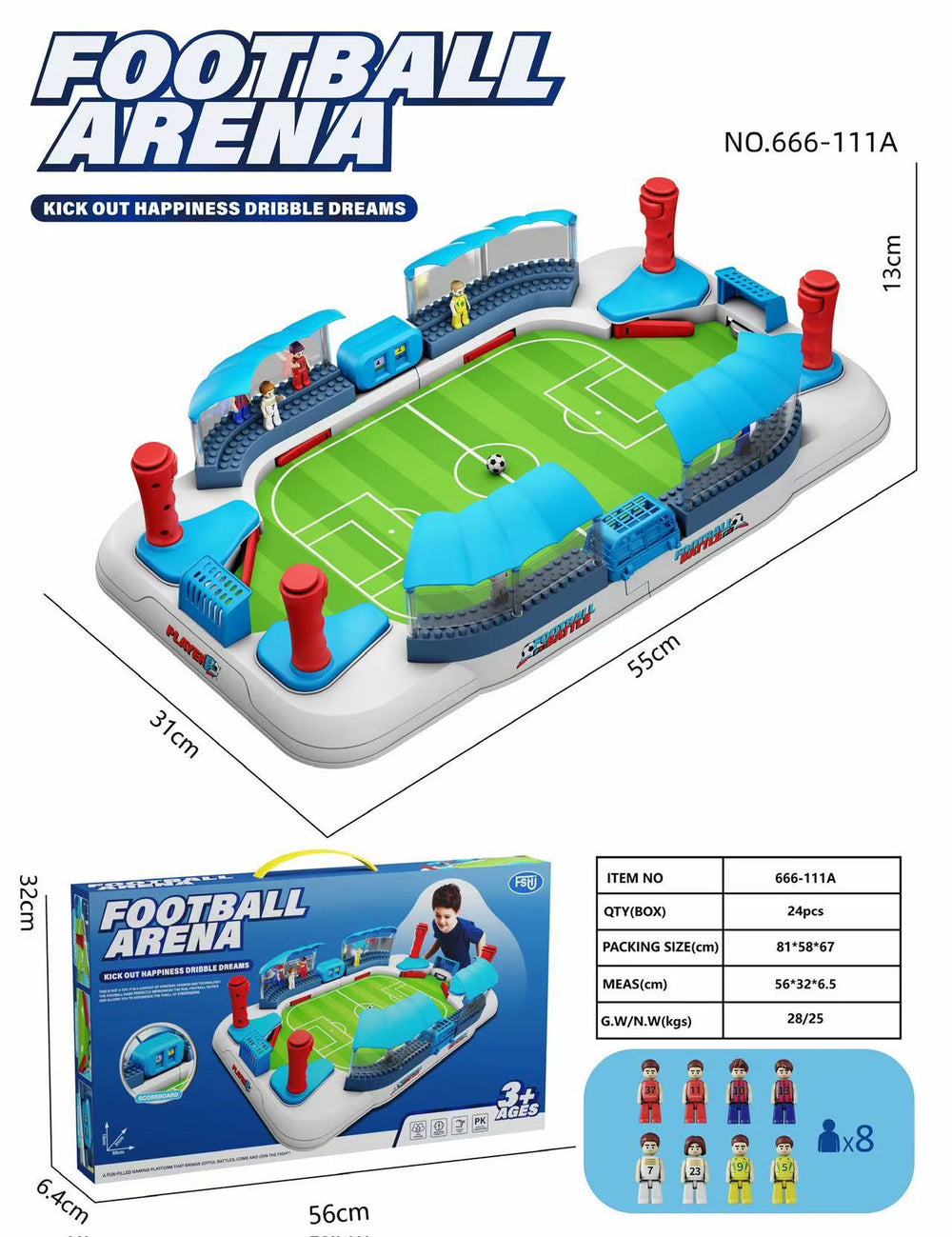 hot-selling double tabletop football world cup battle interactive party board game children's educational toy wholesale
