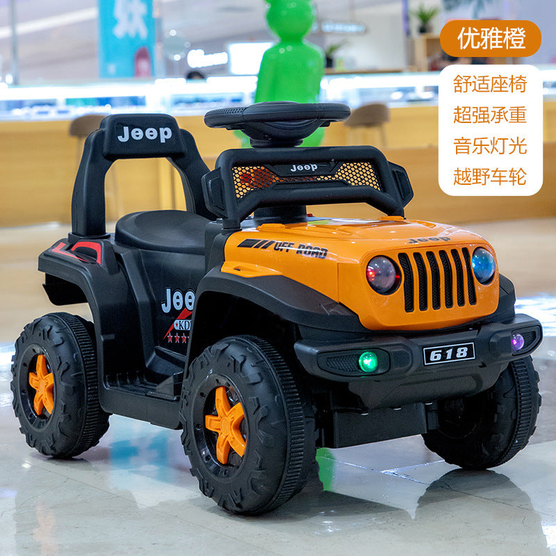 New 2-9 year old boys and girls remote control toys can sit baby toys off-road car four-wheel trolley remote control