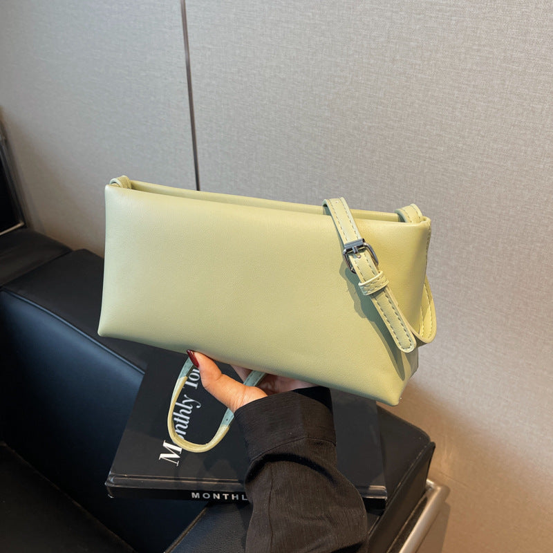 Foreign trade advanced sense small square bag women's 2024 new autumn and winter niche design underarm shoulder bag shoulder messenger bag