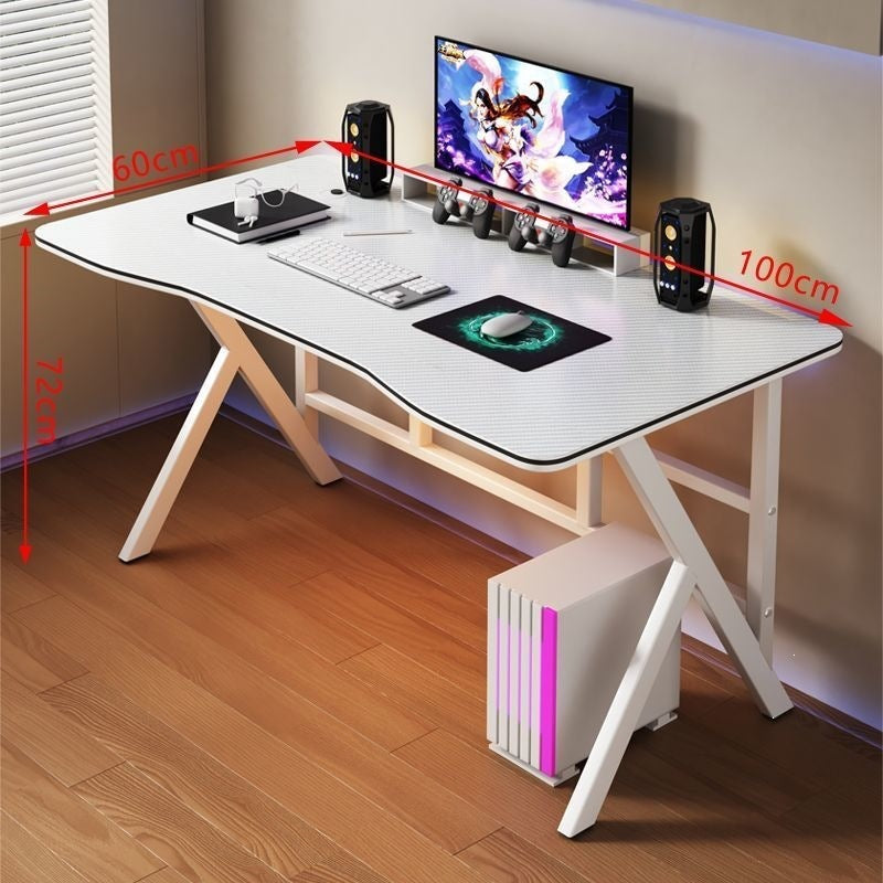 Desk, home office desk, bedroom table, simple study desk, rental apartment computer desk, workstation, minimalist gaming desk