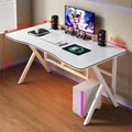 Desk, home office desk, bedroom table, simple study desk, rental apartment computer desk, workstation, minimalist gaming desk