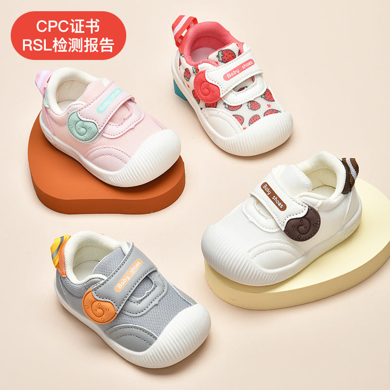 Toddler shoes baby girl shoes spring autum 0-1-2 years old baby shoes soft bottom children's shoes infant baby boy shoes