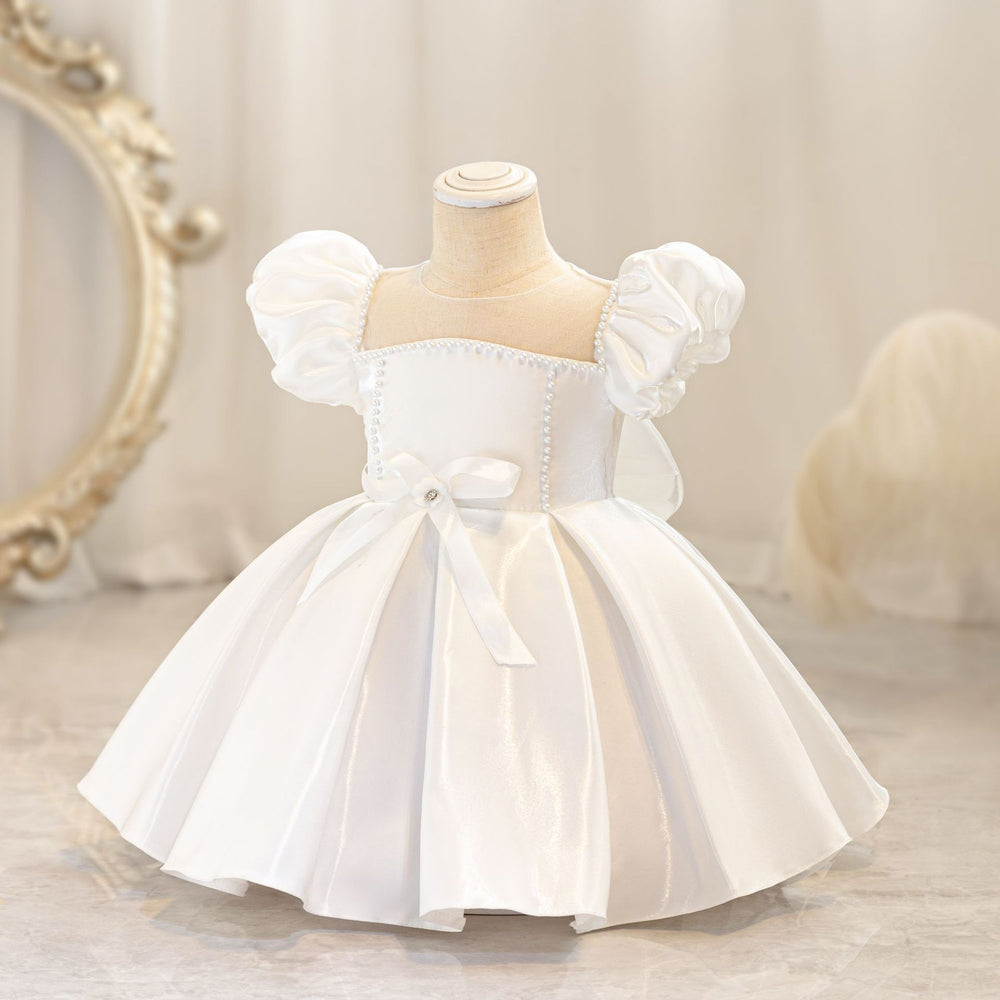 Export small children's dress puff sleeve princess dress baby girl first birthday dress baby dress